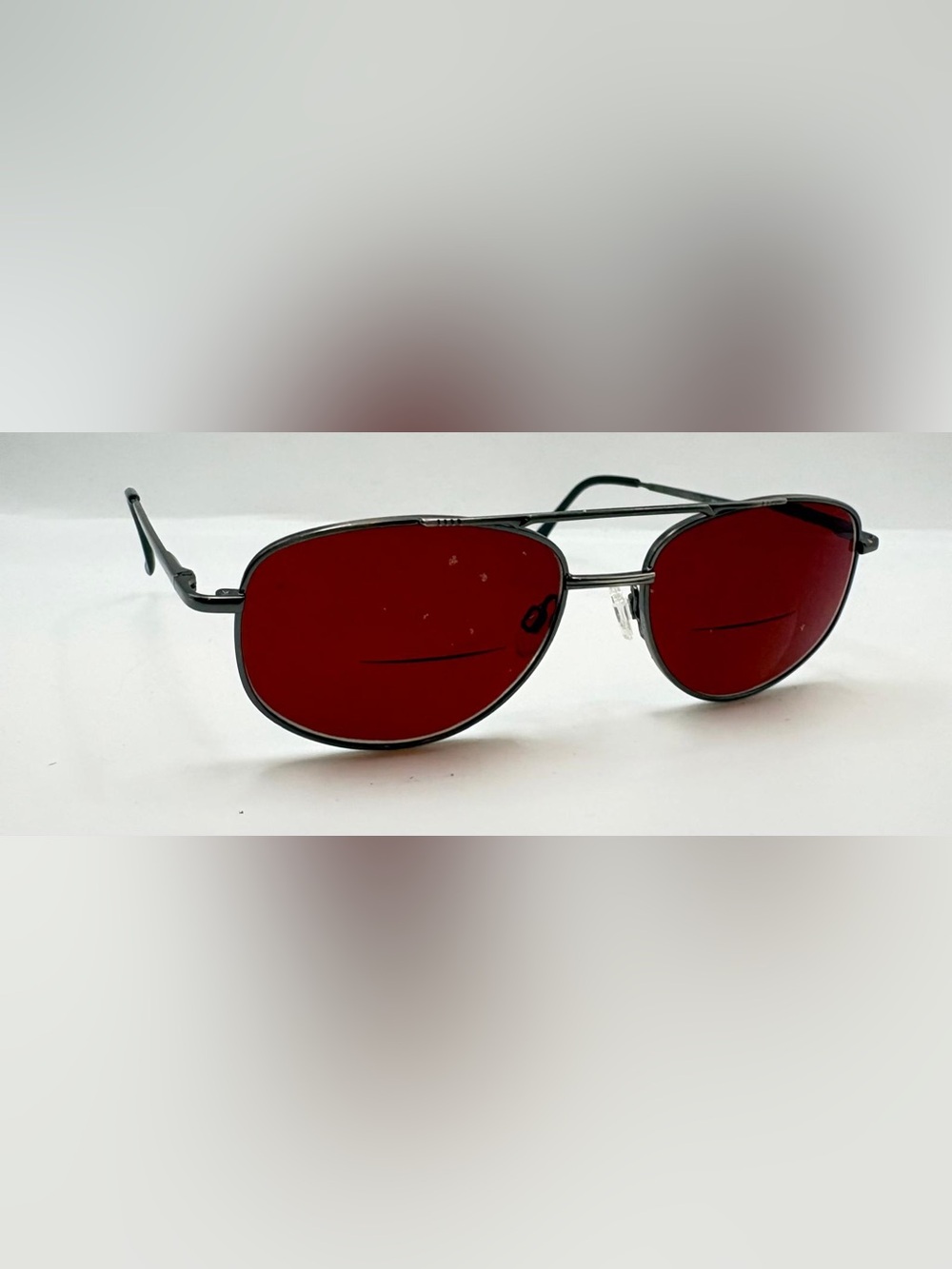 Modern Joel Gunmetal Pilot Metal Sunglasses Frames Only